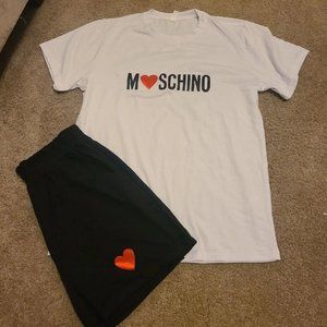 Women's biker shorts set